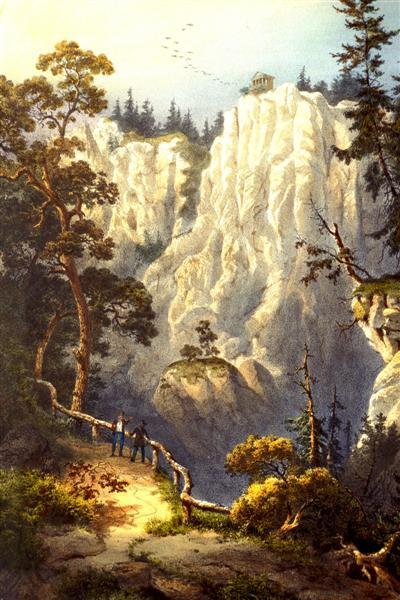 Macocha - pohled - Kalivoda