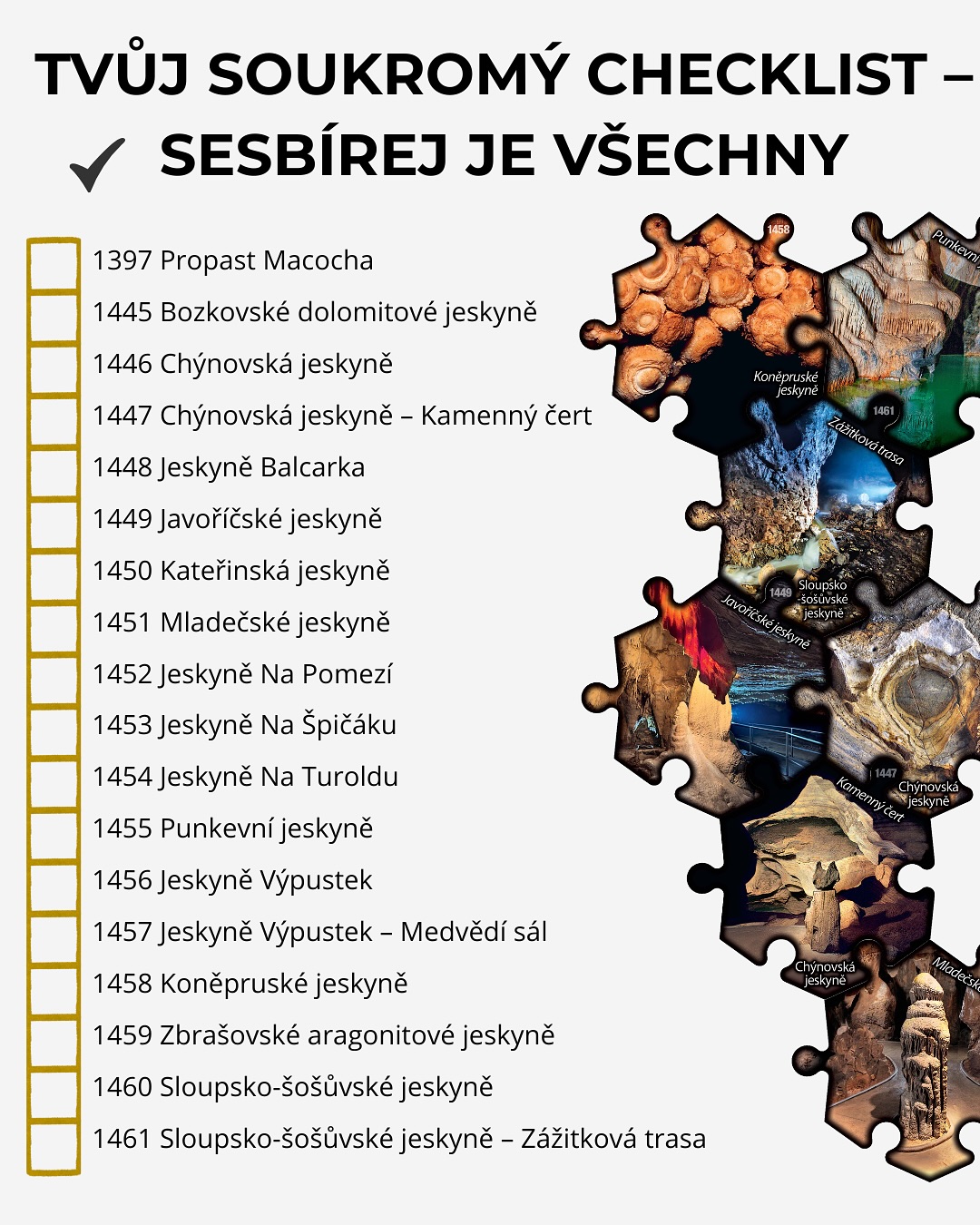 Turistické magnetky Sestav si svůj svět