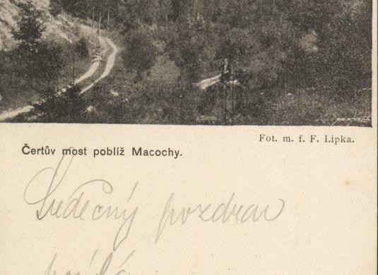 Čertův most poblíž Macochy