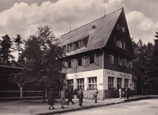 Moravský kras - Chata na Macoše, 1967