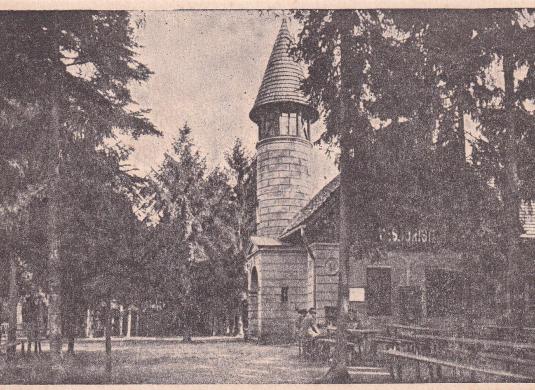 Výletní restaurace u horního můstku „na Macoše“ (nedatováno)