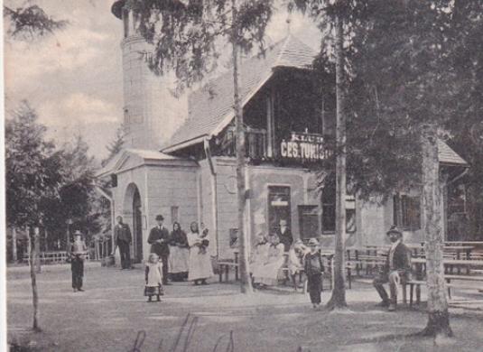 Mähr. Schweiz. Schutzhaus auf der Mazocha (1904)