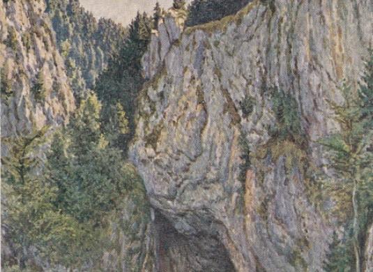 Macocha. Tato pohlednice bude dňa 15.II.1935 verejne slosovaná na rieditelstve štátných loterií v Praze  (1934)