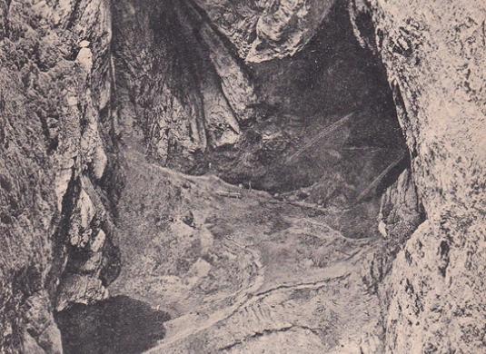 Blansko – Dno Macochy a jezerem (nedatováno)