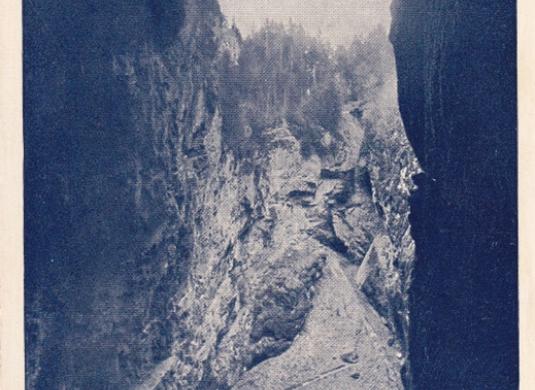 Vnitřek prpasti Macochy (nedatováno)