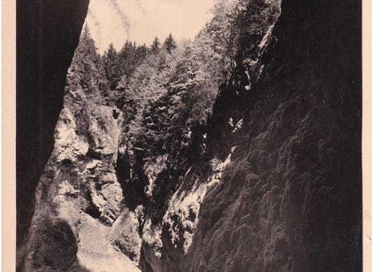 Moravský kras Propast Macocha (1919)