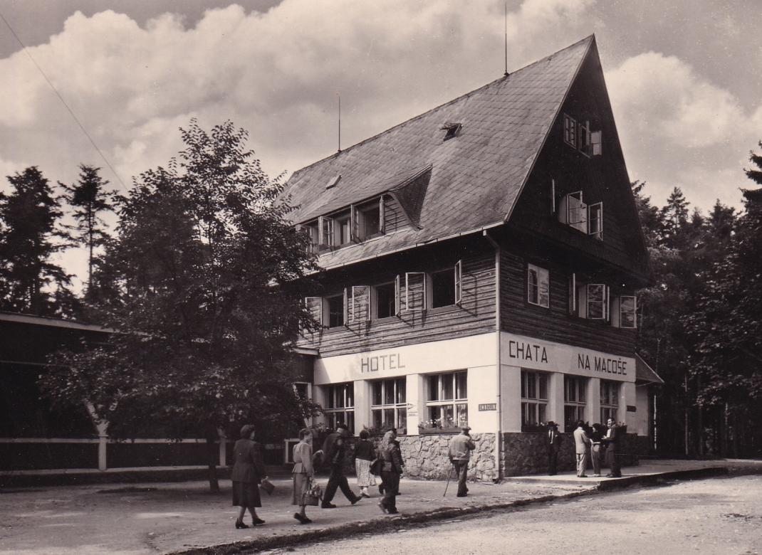 Moravský kras - Chata na Macoše, 1967