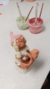 Skřítkové pro JNŠ z dílny ZUŠ Jeseník