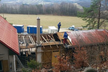 rekonstrukce budovy Jeskyně Na Špičáku