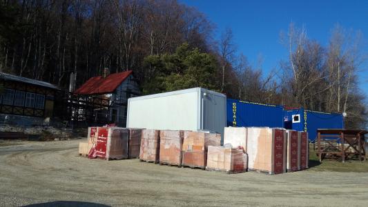 rekonstrukce budovy Jeskyně Na Špičáku