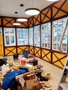 rekonstrukce budovy Jeskyně Na Špičáku