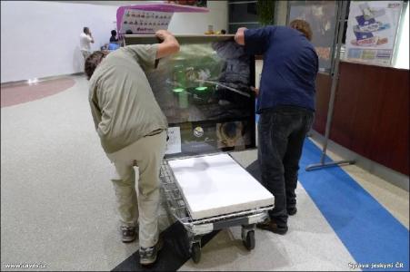 Dny jeskyní 2012 - výstava v NC Eden