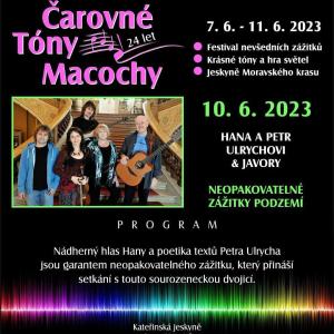 Hana a Petr Ulrychovi v Kateřinské jeskyni, 10. 6. 2023