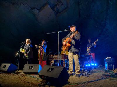 Hana a Petr Ulrychovi v Kateřinské jeskyni, 10. 6. 2023