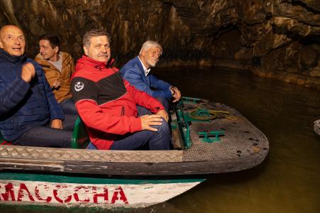 Návštěva prezidenta Petra Pavla v Punkevních jeskyních, 26. 9. 2023