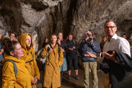 Umělecký festival 7° ve Sloupsko-šošůvských jeskyních