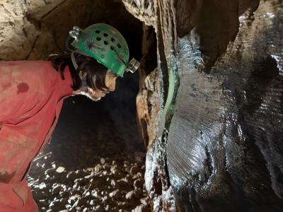 Oprava škod v Punkevních jeskyních po povodních, únor 2025 