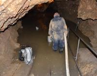 Povodeň v Punkevních jeskyních, říjen 2020