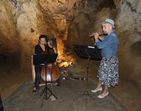 Hudební doprovod v podání Tamary Foltýnkové a Petry Kališové Václavíkové.