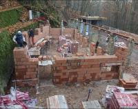 Stavba nové provozní budovy Javoříčských jeskyní