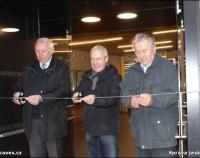 Punkevní jeskyně - slavnostní otevření prov. budovy