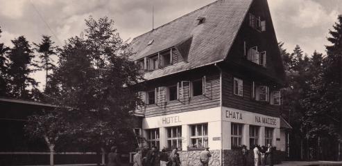 Moravský kras - Chata na Macoše, 1967