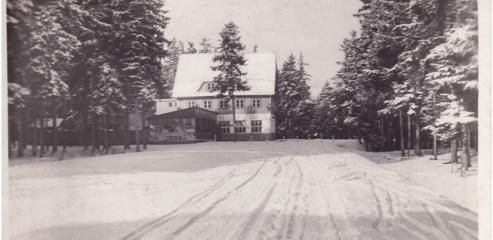 Chata KČT na Macoše. Touristenhotel Macocha (nedatováno) 