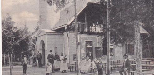 Mähr. Schweiz. Schutzhaus auf der Mazocha (1904)